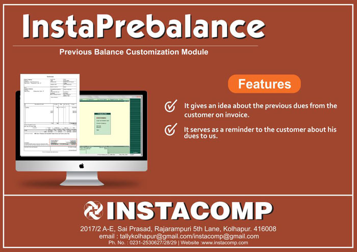 Insta PreBalance